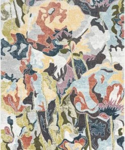 Well Woven Posy Vintage Floral Blue Blush Rug Global