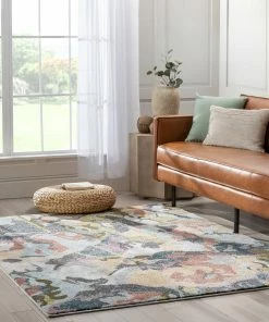 Well Woven Posy Vintage Floral Blue Blush Rug Global 25 Well Woven Posy Vintage Floral Blue Blush Rug Global