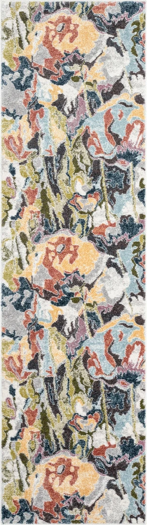 Well Woven Posy Vintage Floral Blue Blush Rug Global 15 Well Woven Posy Vintage Floral Blue Blush Rug Global