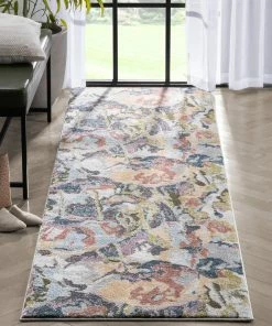 Well Woven Posy Vintage Floral Blue Blush Rug Global 27 Well Woven Posy Vintage Floral Blue Blush Rug Global