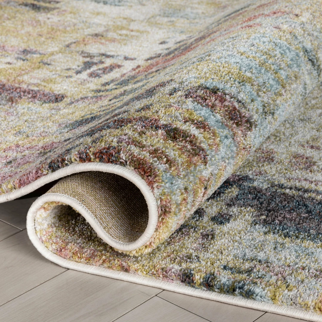 Well Woven Elwood Modern Abstract Green Blue Rug 8 Well Woven Elwood Modern Abstract Green Blue Rug