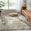 Well Woven Elwood Modern Abstract Green Blue Rug