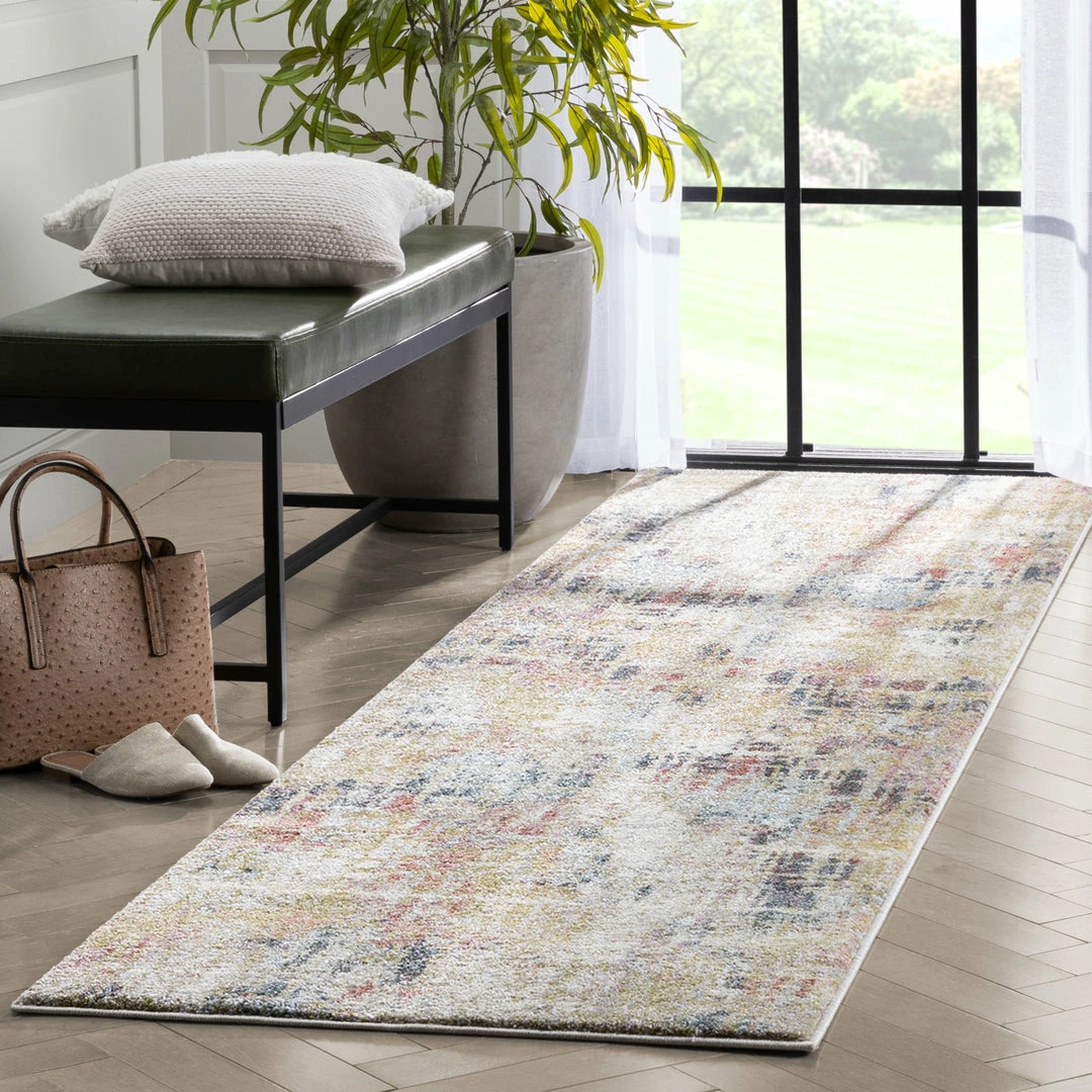 Well Woven Elwood Modern Abstract Green Blue Rug 12 Well Woven Elwood Modern Abstract Green Blue Rug