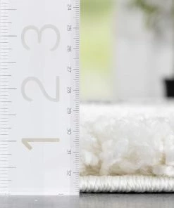 Well Woven Lina Scandinavian Moroccan Lattice Ivory Thick Nordic Shag Rug 12 Well Woven Lina Scandinavian Moroccan Lattice Ivory Thick Nordic Shag Rug