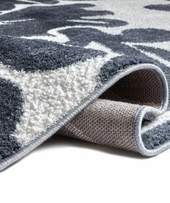 Well Woven Enchanting Grey Modern Microfiber Rug 7'10
