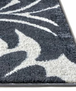 Well Woven Enchanting Grey Modern Microfiber Rug 7'10