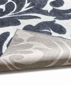 Well Woven Enchanting Grey Modern Microfiber Rug 7'10