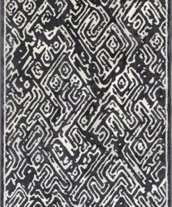 Well Woven Classic Grey Modern Microfiber 7'10" X 9'10" Rug Vintage
