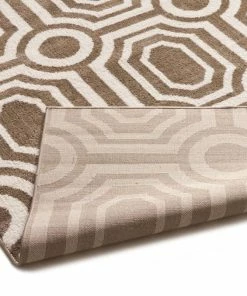 Well Woven Leos Beigre Modern Microfiber Rug