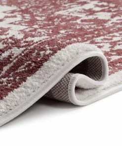 Well Woven Dazzling Rose Vintage Microfiber 7'10