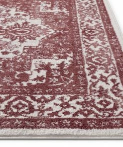 Well Woven Dazzling Rose Vintage Microfiber 7'10