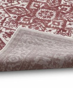 Well Woven Dazzling Rose Vintage Microfiber 7'10