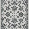 Well Woven Stupendous Light Grey Vintage Oriental Microfiber Rug