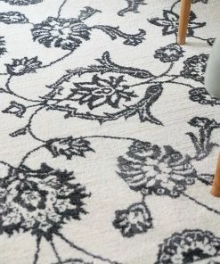 Well Woven Stupendous Light Grey Vintage Oriental Microfiber Rug