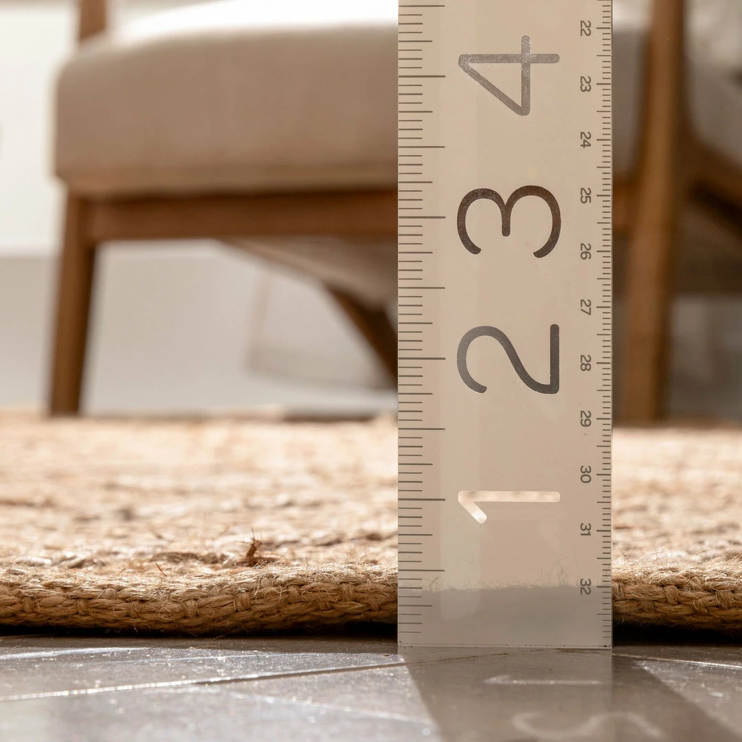 Well Woven Diamond Moroccan Jute Rug Hand-Braided Basket Weave Jute Rug Lattice Pattern Natural Color Global 15 Well Woven Diamond Moroccan Jute Rug Hand-Braided Basket Weave Jute Rug Lattice Pattern Natural Color Global