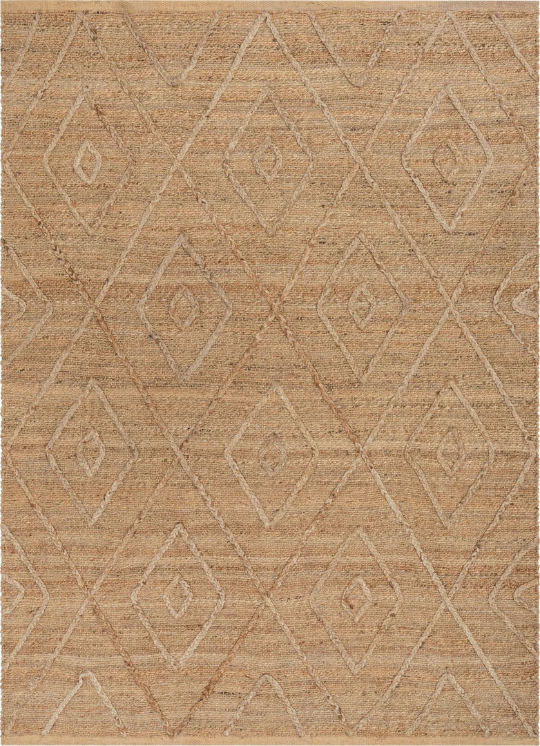 Well Woven Diamond Moroccan Jute Rug Hand-Braided Basket Weave Jute Rug Lattice Pattern Natural Color Global 2 Well Woven Diamond Moroccan Jute Rug Hand-Braided Basket Weave Jute Rug Lattice Pattern Natural Color Global