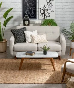 Well Woven Diamond Moroccan Jute Rug Hand-Braided Basket Weave Jute Rug Lattice Pattern Natural Color Global 32 Well Woven Diamond Moroccan Jute Rug Hand-Braided Basket Weave Jute Rug Lattice Pattern Natural Color Global