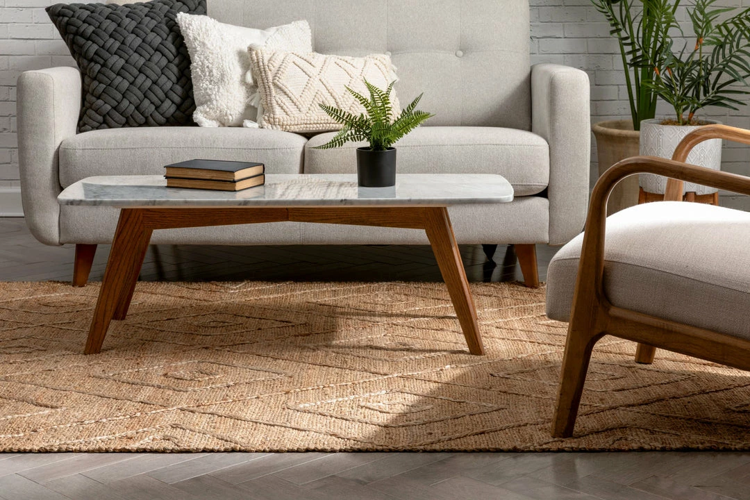 Well Woven Diamond Moroccan Jute Rug Hand-Braided Basket Weave Jute Rug Lattice Pattern Natural Color Global 17 Well Woven Diamond Moroccan Jute Rug Hand-Braided Basket Weave Jute Rug Lattice Pattern Natural Color Global