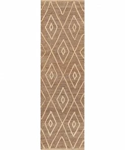 Well Woven Diamond Moroccan Jute Rug Hand-Braided Basket Weave Jute Rug Lattice Pattern Natural Color Global 28 Well Woven Diamond Moroccan Jute Rug Hand-Braided Basket Weave Jute Rug Lattice Pattern Natural Color Global