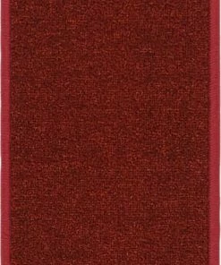 Well Woven Red Warby Modern Burgundy Non Slip 9" X 31" Stair Tread (Set Of 7)