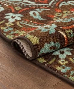 Well Woven 3'x5' Florence Brown Traditional Rug