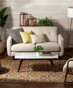 Well Woven 3'x5' Florence Brown Traditional Rug