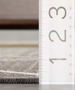 Well Woven Moroccan Clover Grey Modern Rug