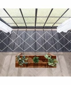 Well Woven Moroccan Clover Grey Modern Rug