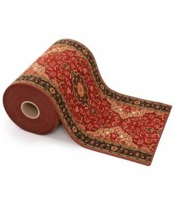 Well Woven Oriental & Persian Custom Size Runner Gene Traditional Medallion Persian Red Select Your Width X Choose Your Length Machine Washable Hallway Runner Rug