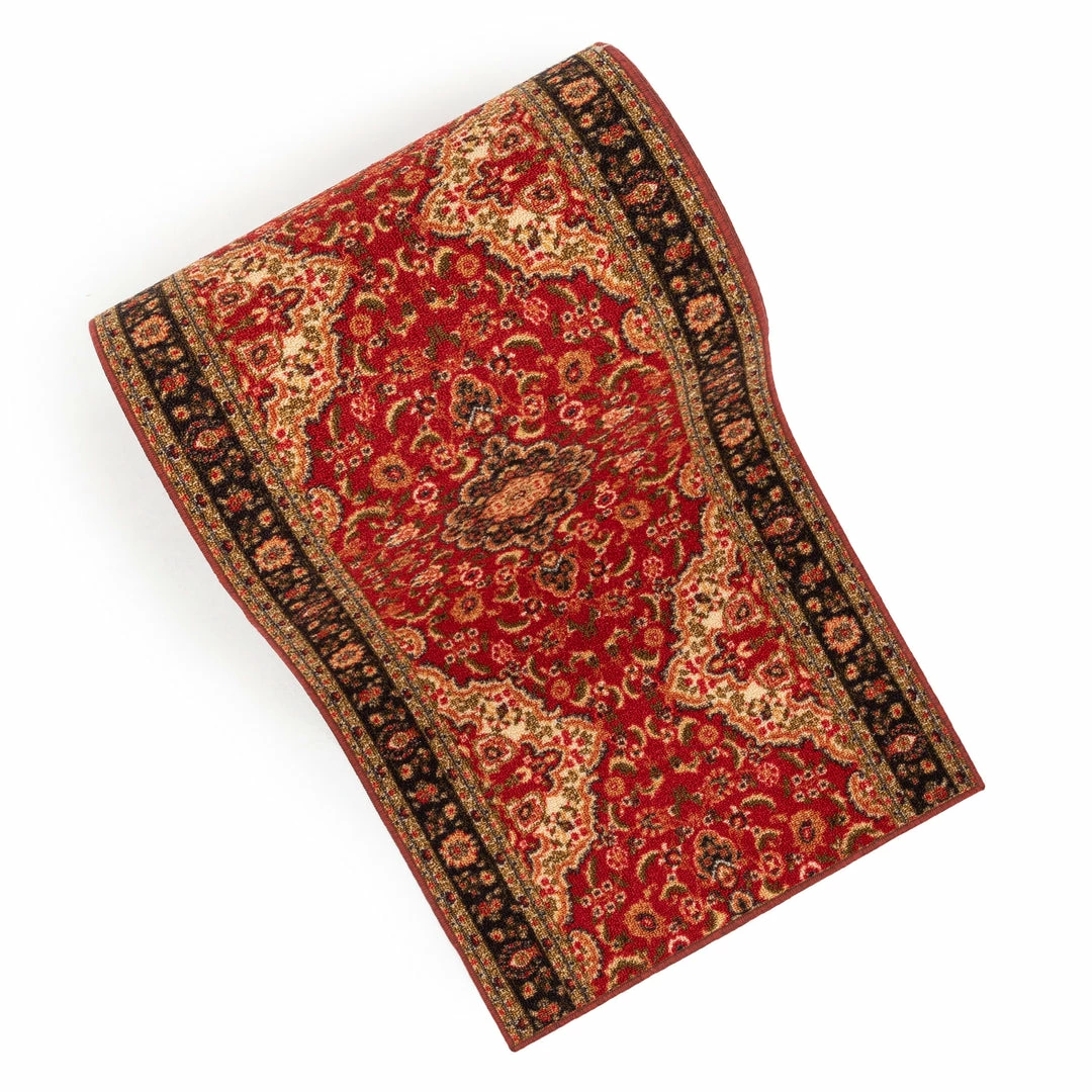 Well Woven Oriental & Persian Custom Size Runner Gene Traditional Medallion Persian Red Select Your Width X Choose Your Length Machine Washable Hallway Runner Rug 6 Well Woven Oriental & Persian Custom Size Runner Gene Traditional Medallion Persian Red Select Your Width X Choose Your Length Machine Washable Hallway Runner Rug