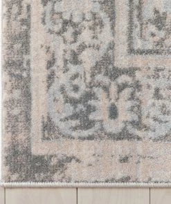 Well Woven Global Marjorie Vintage Oriental Persian Panel Ivory Rug