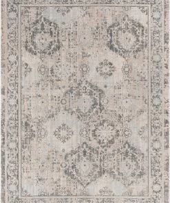Well Woven Global Marjorie Vintage Oriental Persian Panel Ivory Rug