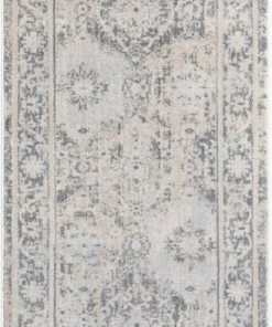 Well Woven Global Marjorie Vintage Oriental Persian Panel Ivory Rug