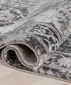 Well Woven Marjorie Vintage Oriental Persian Panel Dark Grey Rug Global 18 Well Woven Marjorie Vintage Oriental Persian Panel Dark Grey Rug Global