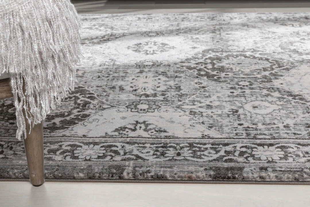 Well Woven Marjorie Vintage Oriental Persian Panel Dark Grey Rug Global 13 Well Woven Marjorie Vintage Oriental Persian Panel Dark Grey Rug Global