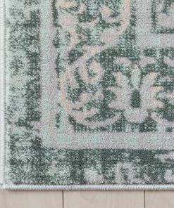 Well Woven Global Marjorie Vintage Oriental Persian Panel Teal Rug 16 Well Woven Global Marjorie Vintage Oriental Persian Panel Teal Rug