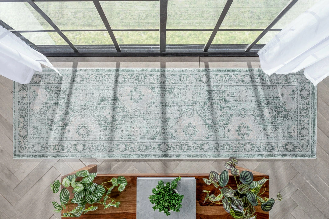 Well Woven Global Marjorie Vintage Oriental Persian Panel Teal Rug 10 Well Woven Global Marjorie Vintage Oriental Persian Panel Teal Rug