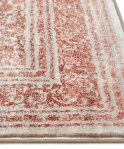 Well Woven Melange Copper Vintage Modern Rug