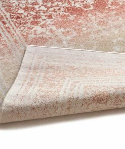 Well Woven Melange Copper Vintage Modern Rug