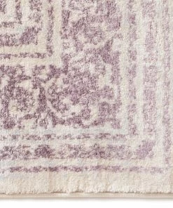 Well Woven Melange Lavender Vintage Modern Rug