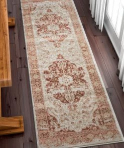 Well Woven Global Maxwell Copper Vintage Modern Rug 13 Well Woven Global Maxwell Copper Vintage Modern Rug