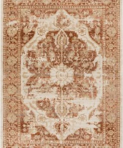Well Woven Global Maxwell Copper Vintage Modern Rug