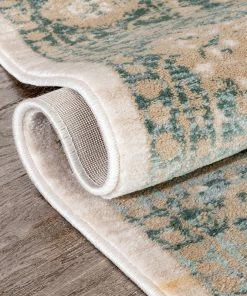 Well Woven Maxwell Vintage Modern Blue Rug Global