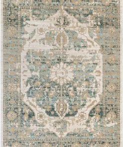Well Woven Maxwell Vintage Modern Blue Rug Global