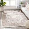Well Woven Maxwell Lavender Vintage Modern Rug Global
