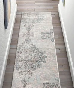 Well Woven Ciato Blue Vintage Modern Rug