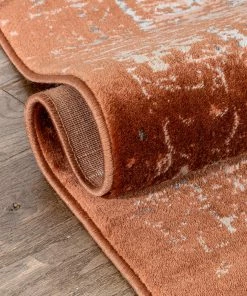 Well Woven Goa Copper Vintage Modern Rug