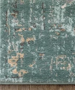 Well Woven Global Goa Turkish Blue/Green Vintage Modern Rug
