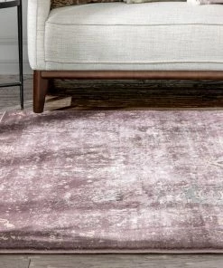 Well Woven Global Goa Modern Vintage Lavender Rug