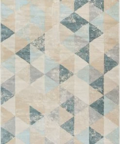 Well Woven Global Lancaster Blue Vintage Modern Rug